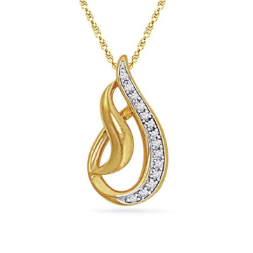 18k Gold Plating Micro Set 925 Серебряные подвесные украшения